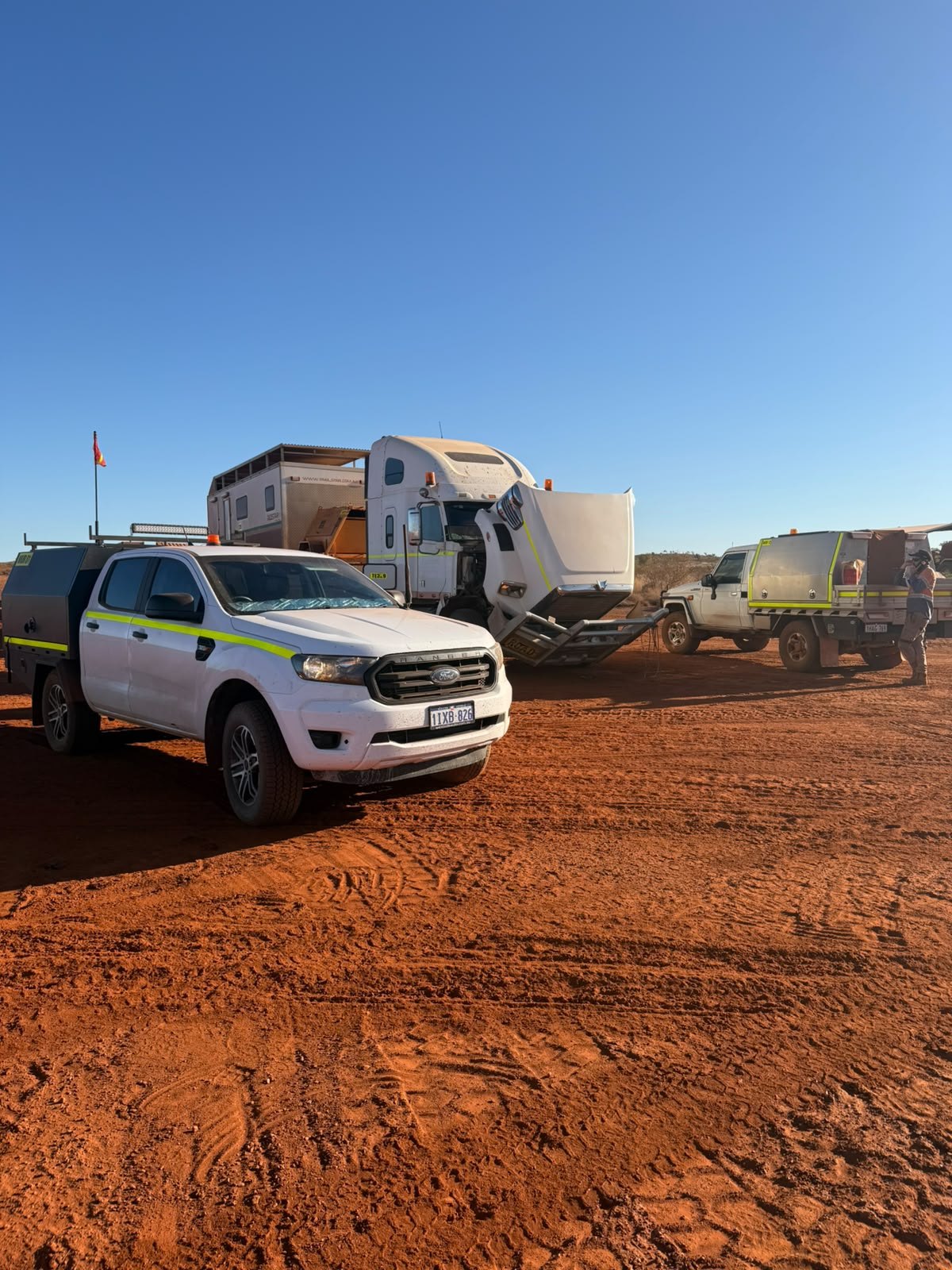Heavy diesel field repairs