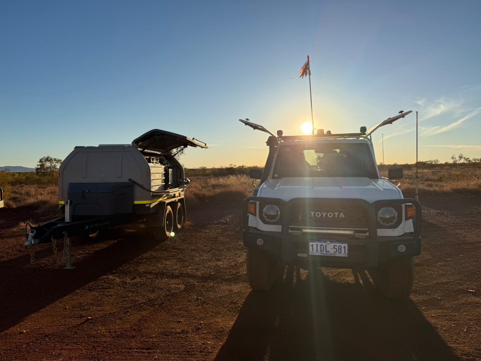 Mobile service, out in the field